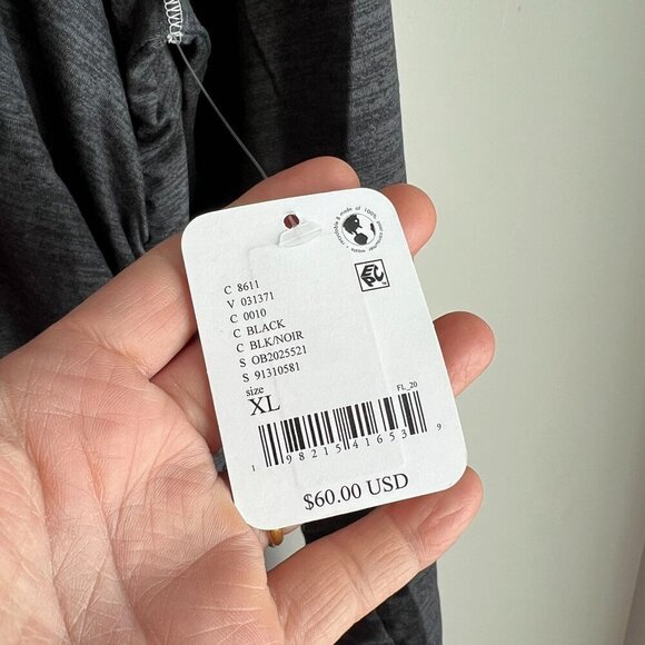 Free People Movement X HATCH Right On Run Layer XL Maternity Tops Gray - Picture 4 of 7